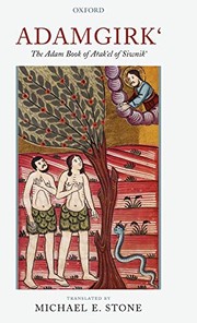 Cover of Adamgirk by Aṛakʻel Siwnetsʻi