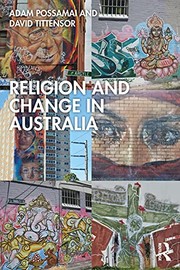 Front cover of Religion and Change in Australia by Adam Possamai