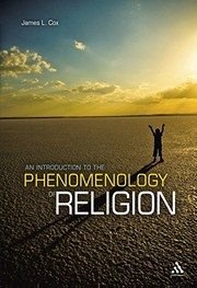 Front cover of An introduction to the phenomenology of religion by Cox, James L.