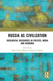 Front cover of Russia As Civilization by Kåre Johan Mjør