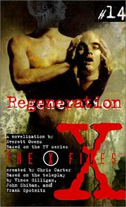 Front cover of Regeneration (X-Files (HarperCollins Age 12-Up)) by Everett Owens