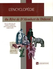 Front cover of Encyclopédie du Rêve de d'Alembert de Diderot by Jean-Claude Bourdin