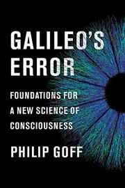 Cover of Galileo's Error by Philip Goff