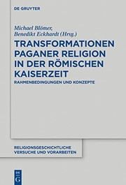 Front cover of Transformationen Paganer Religion in der Römischen Kaiserzeit by Michael Blömer