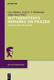 Cover of Wittgenstein's Remarks on Frazer by Lars Albinus
