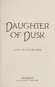 Cover of Daughter of dusk by Livia Blackburne