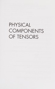 Front cover of Physical Components of Tensors by Wolf Altman