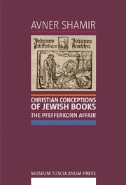 Cover of Christian conceptions of Jewish books by Avner Shamir