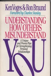 Cover of Understanding how others misunderstand you by Ken Voges