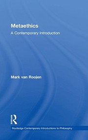 Cover of Metaethics by Mark van Roojen