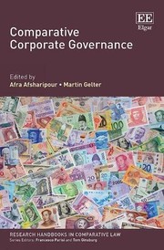 Front cover of Comparative Corporate Governance by Afra Afsharipour