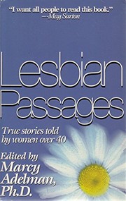 Cover of Lesbian Passages by Marcy Adelman