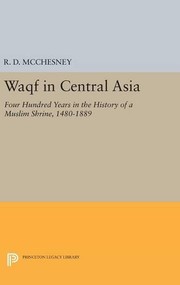 Front cover of Waqf in Central Asia by R. D. McChesney
