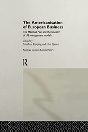Front cover of Americanisation of European Business by Ove Bjarnar