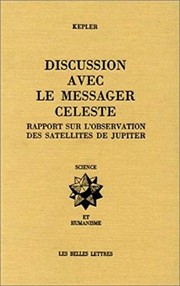 Front cover of Dissertatio cum nuncio sidereo by Johannes Kepler