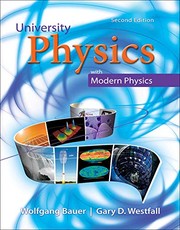 Cover of University Physics with Modern Physics by Wolfgang Bauer