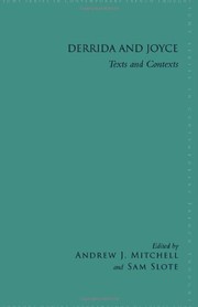 Front cover of Derrida and Joyce by Andrew J. Mitchell