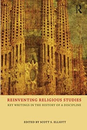 Cover of Reinventing religious studies by Scott S. Elliott