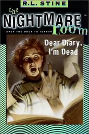 Front cover of The Nightmare Room - Dear diary, I'm dead by Robert Lawrence Stine