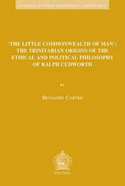 Front cover of 'The little commonwealth of man' by Benjamin Carter