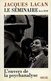 Cover of Le séminaire by Jacques Lacan