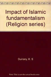 Front cover of Impact of Islamic fundamentalism by K. S. Durrany
