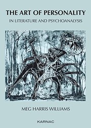 Front cover of Art of Personality in Literature and Psychoanalysis by Meg Harris Williams