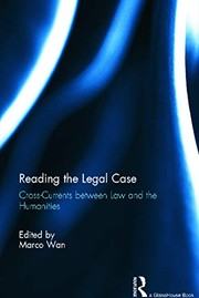 Front cover of Reading the legal case by Marco Wan