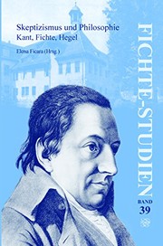 Front cover of Skeptizismus und Philosophie by Elena Ficara