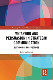 Front cover of Metaphor and Persuasion in Strategic Communication by Federica Ferrari