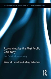 Front cover of Accounting by the First Public Company by Warwick Funnell