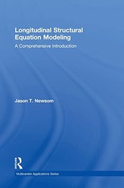 Cover of Longitudinal Structural Equation Modeling by Jason T. Newsom