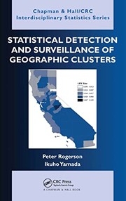 Front cover of Statistical detection and surveillance of geographic clusters by Peter Rogerson