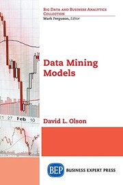 Cover of Data Mining Models by David L. Olson