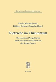 Front cover of Nietzsche im Christentum by Daniel Mourkojannis