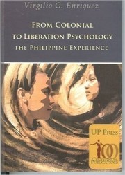 Front cover of From colonial to liberation psychology by Virgilio Gaspar Enriquez