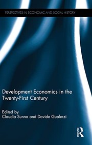 Front cover of Development Economics in the Twenty-First Century by Davide Gualerzi