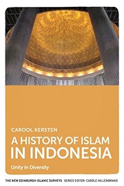 Cover of History of Islam in Indonesia by Carool Kersten