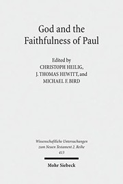 Cover of God and the Faithfulness of Paul by Michael F. Bird