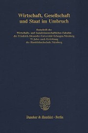 Cover of Wirtschaft, Gesellschaft und Staat im Umbruch by Karl Albrecht Schachtschneider