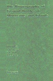 Front cover of The Biogeography of ground beetles of mountains and islands by Gerald R. Noonan