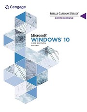 Front cover of Shelly Cashman Series Microsoft / Windows 10 Comprehensive 2019 by Steven M. Freund