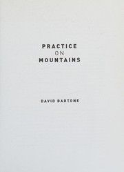 Cover of Practice on Mountains by David Bartone