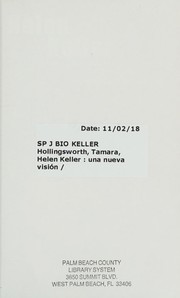 Front cover of Helen Keller by Tamara Hollingsworth
