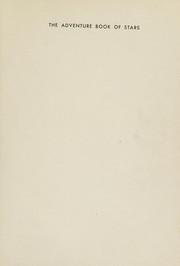 Front cover of The adventure book of stars by Thomas D. Nicholson