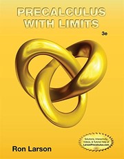 Cover of Precalculus with Limits by Ron Larson
