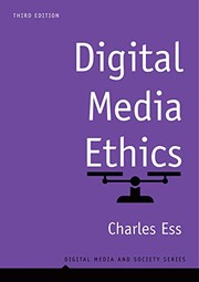 Cover of Digital Media Ethics by Charles Ess