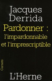 Cover of Pardonner by Jacques Derrida