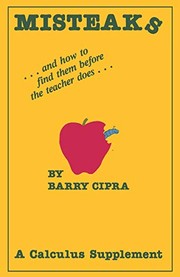 Cover of Misteaks... and How to Find Them Before the Teacher Does... by Barry Cipra