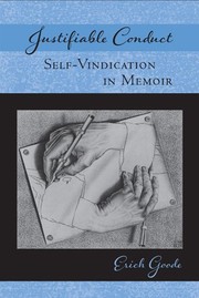 Cover of Justifiable Conduct by Erich Goode